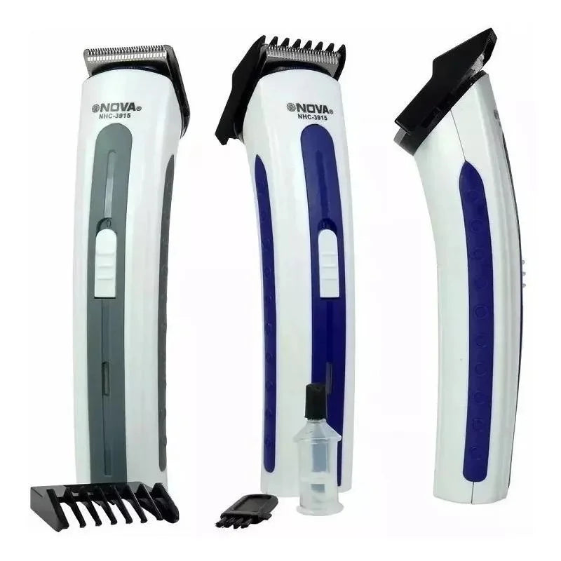 Cortador de Cabelo Portátil e/ou Aparador de Barba 3915 Bivolt Recarregável - ENVIO IMEDIATO PARA TODO O BRASIL