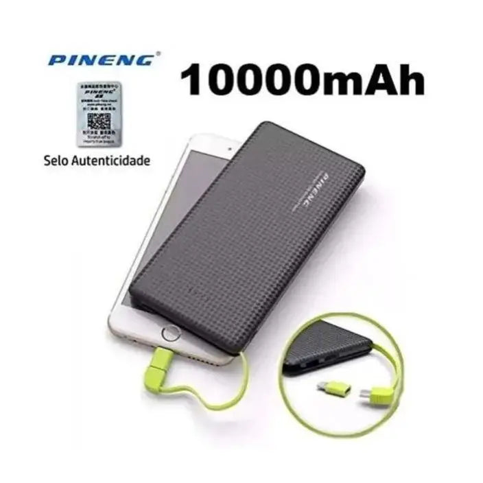 Carregador Portátil Power Bank 10.000mAh IPhone V8