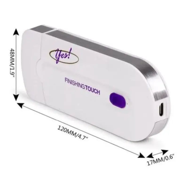 Depilador Elétrico Facial e Corporal 2 em 1 Sem Fio