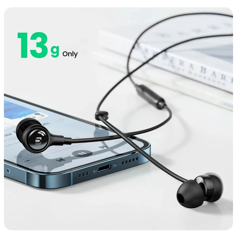 Fones de Ouvido com Fio In-Ear | Fones de Ouvido Estéreo com Graves | Fones de Ouvido Esportivos com Conector 3.5mm